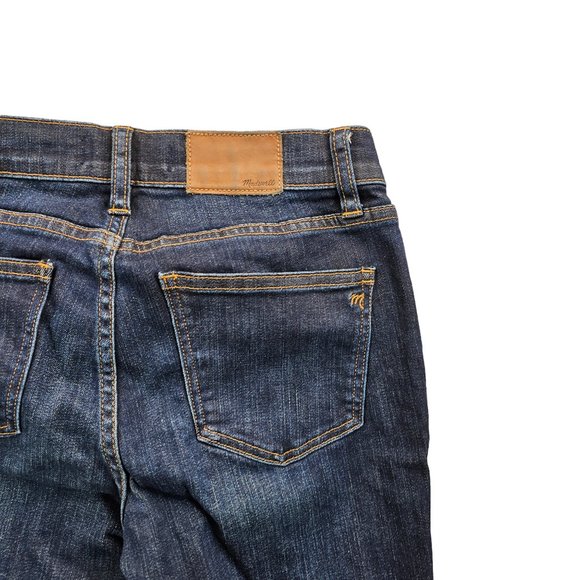 Madewell Womens Size 25 "Skinny Skinny" Denim Dark Wash Stretch Skinny Jeans - Picture 7 of 12